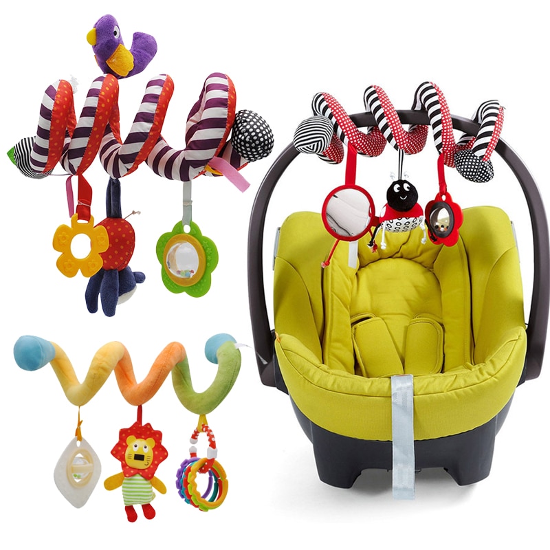 car seat spiral toy
