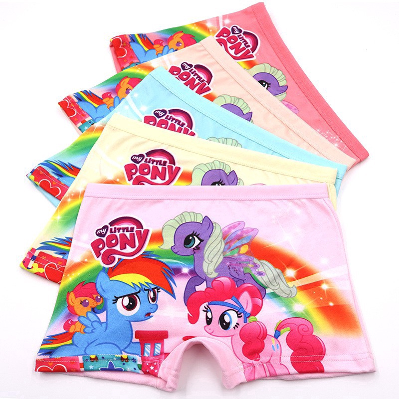 My Little Pony Girls' Unicorn Underwear Pack of 5 