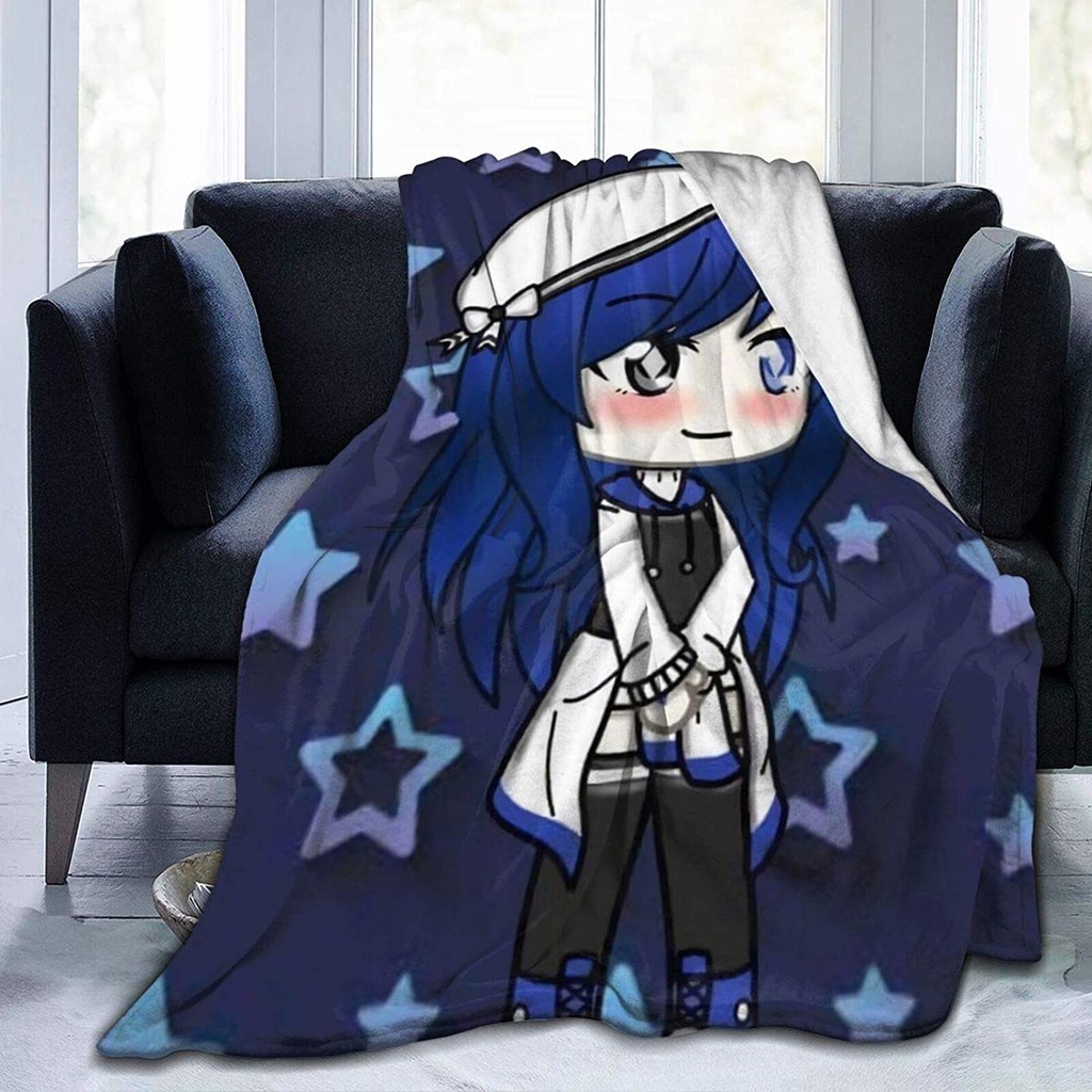 Sherpa Blanket Gacha Life Club Gamer Weighted Car MultiSize for Adult and Kids Birthday Gift GT