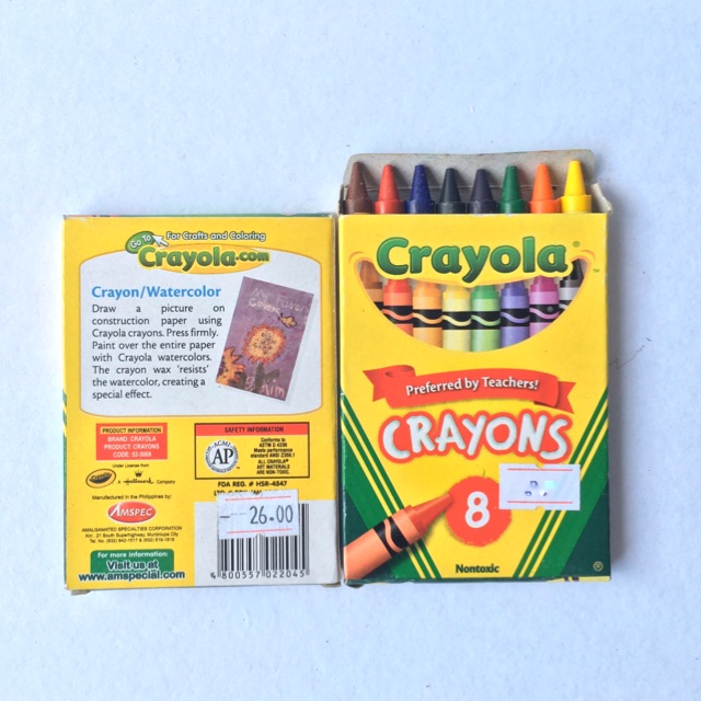 CRAYOLA Crayons 8’s 16’s 24’s Shopee Philippines