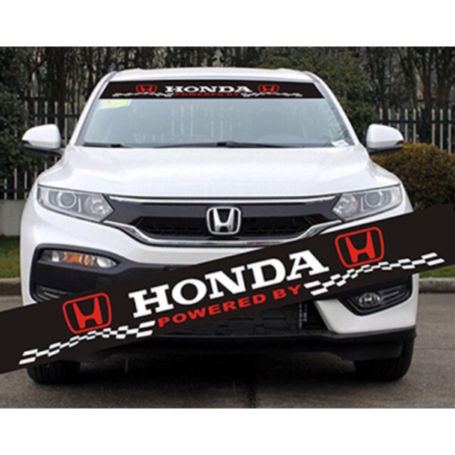 A 6 Car Honda Windshield Sticker Shopee Philippines