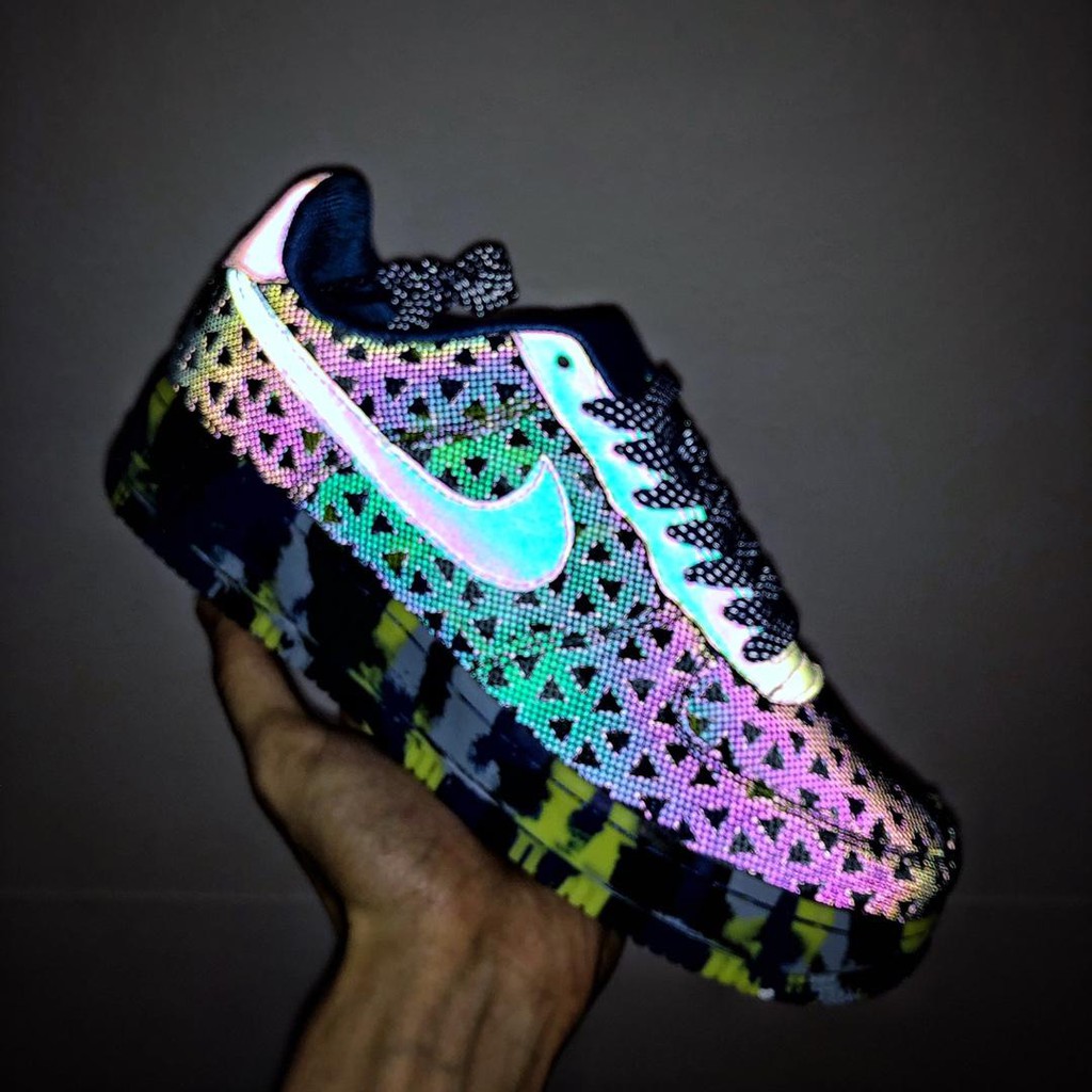 nike air force one reflective camo