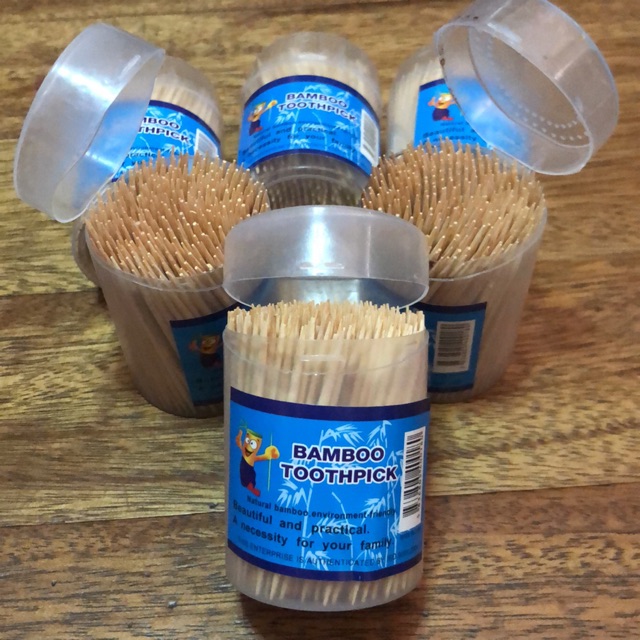 Bamboo Toothpick with Container Shopee Philippines