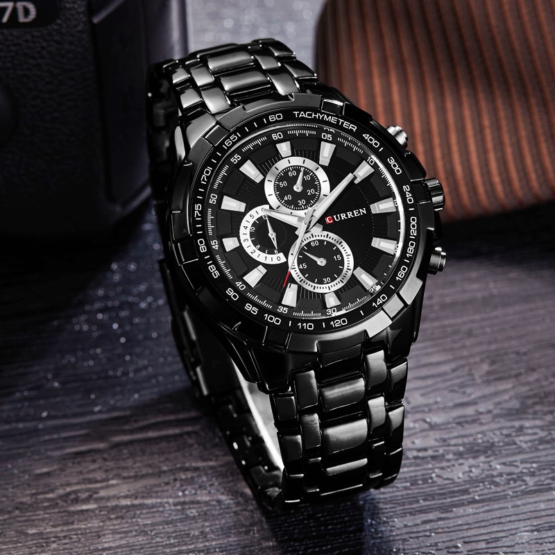 CURREN Men quartz Analog Military male Watches Men Sports army Watch Waterproof Relogio Masculino