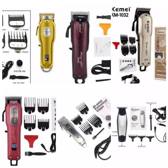 kemei hair clipper charger