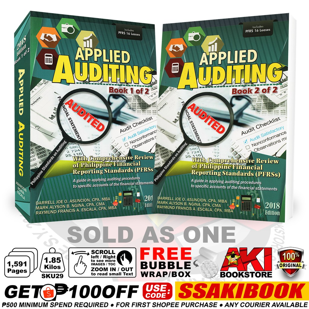 AUTHENTIC Applied Auditing © 2018 Book 1 & 2 Darell Joe O. Asuncion ...