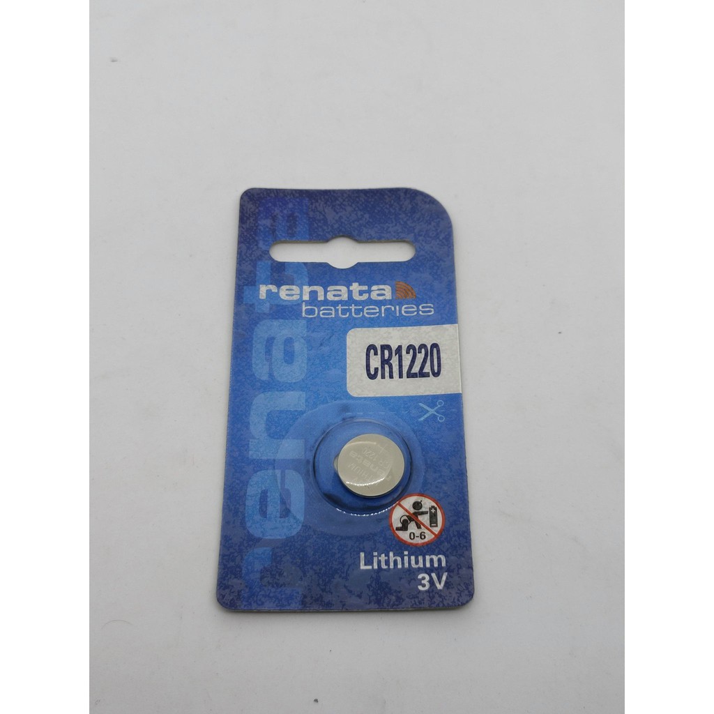 Cr1220 Renata 3 Volt Lithium Coin Cell Battery Shopee Philippines