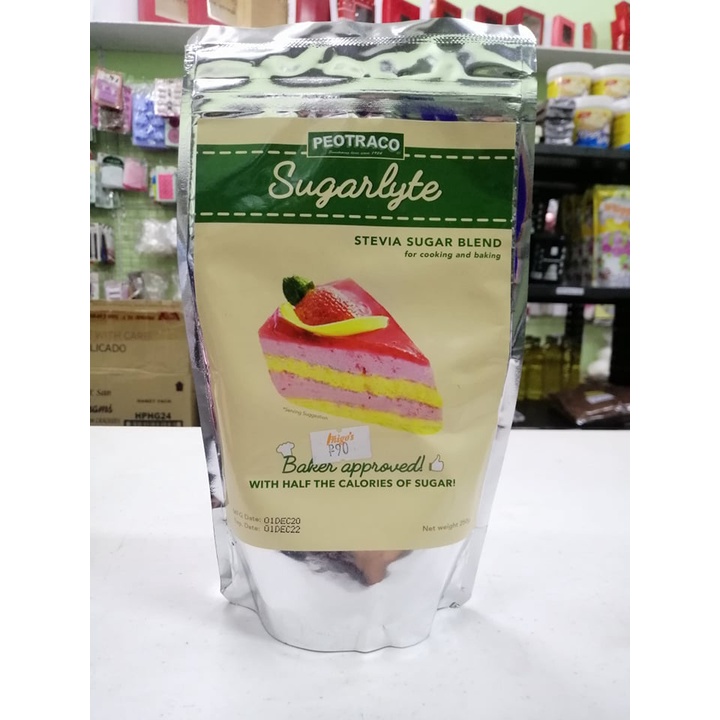 PEOTRACO Sugarlyte Stevia Sugar Blend 250g Shopee Philippines