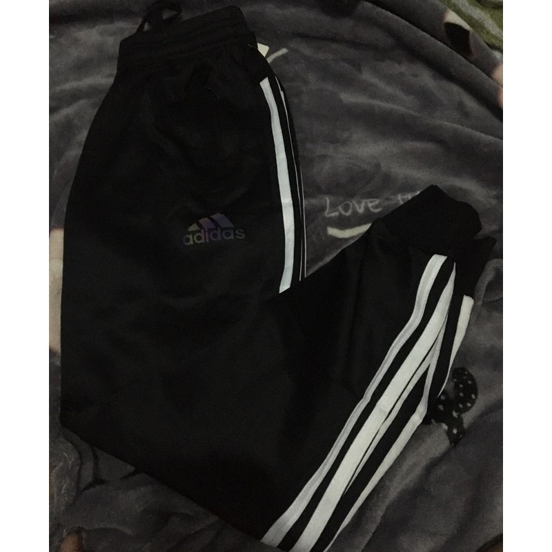 silk adidas joggers