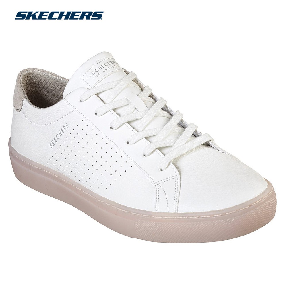 skechers side street white