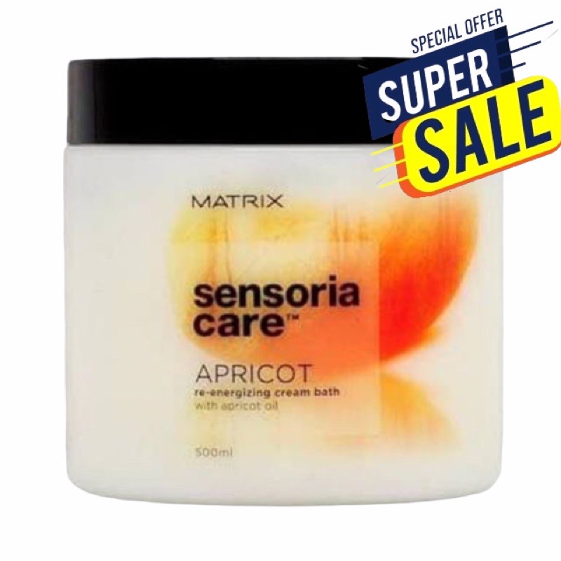 ORIGINAL Matrix Sensoria Care Apricot Cream Bath Hair Spa | Shopee  Philippines