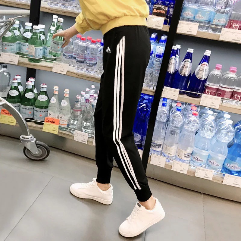 adidas joggers with zipper pockets