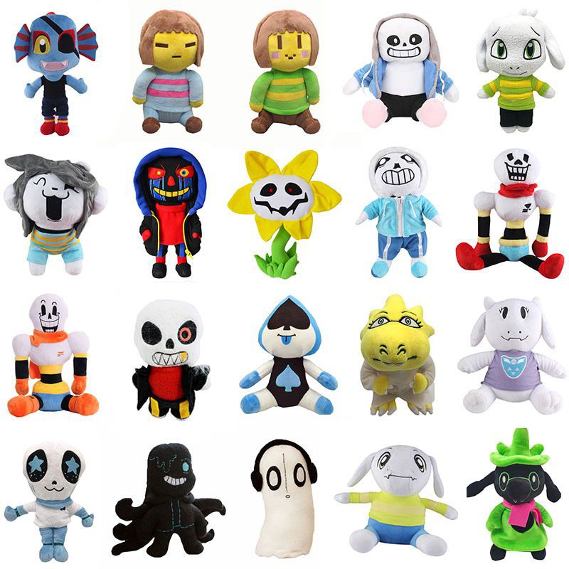 Styles Undertale Plush Toy Doll Undertale Sans Papyrus Frisk Chara Temmie Stuffed Toys For Children Kids Gifts Shopee Philippines