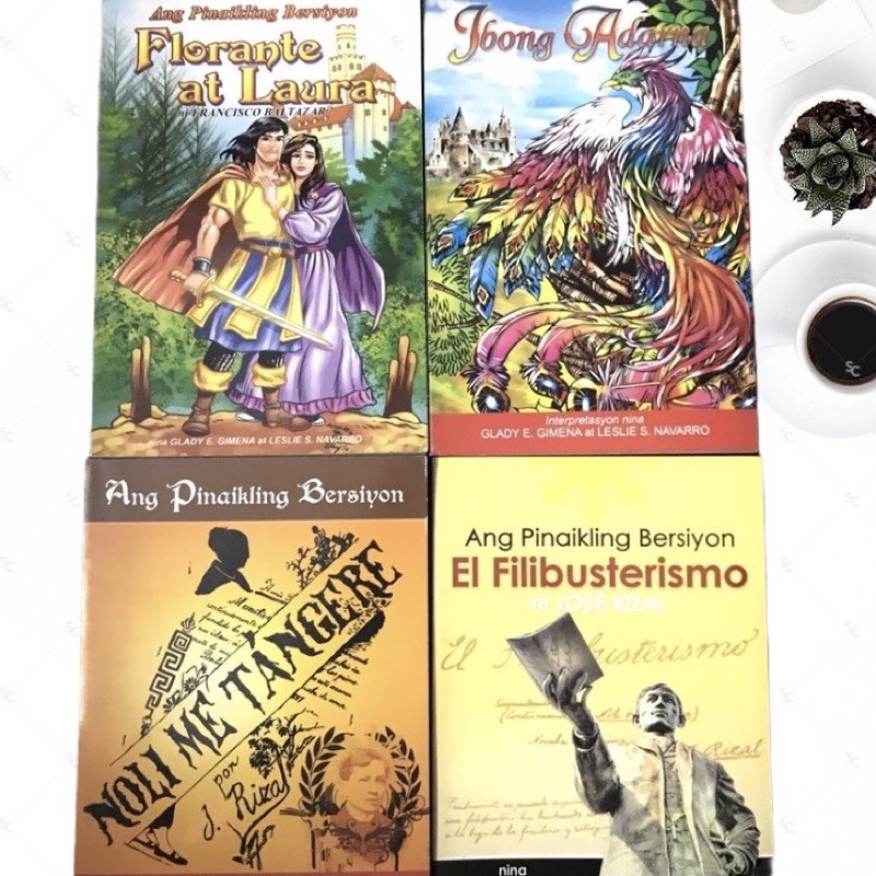 High Babe Books Ibong Adarna Florante At Laura Noli Me Tangere El