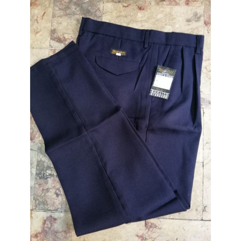 navy blue slacks