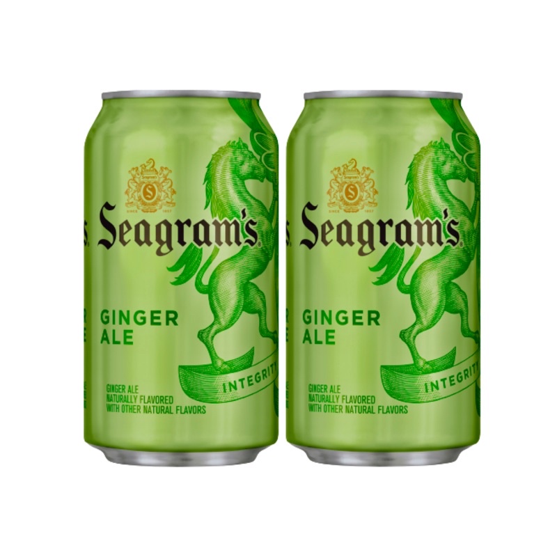 Seagrams Ginger Ale 12 Oz (Pack of 2) Shopee Philippines