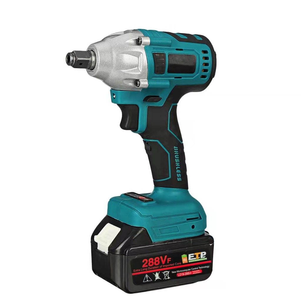 288VF Brushless Charging cordless Electric Impact Wrench 1/2 Lithium