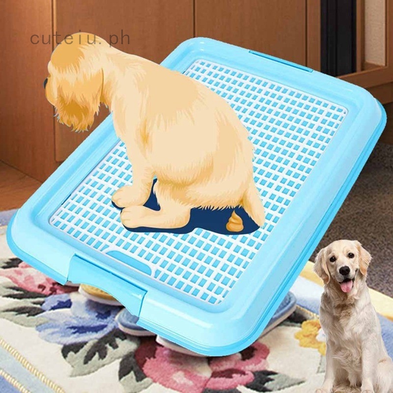 1pc Indoor Outdoor Dog Puppy Potty Toilet With Tray Pad Pee Pet Training Shopee Philippines