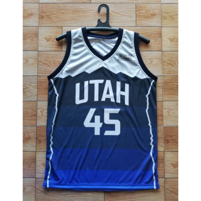 UTAH JAZZ #45 JERSEY FULL SUBLIMATION 