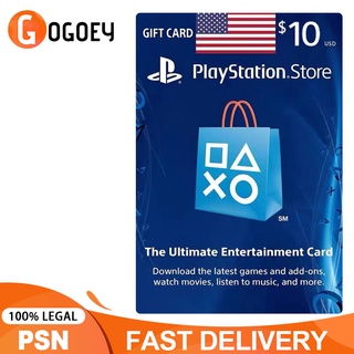 PSN Playstation Network Gift Codes US 10USD