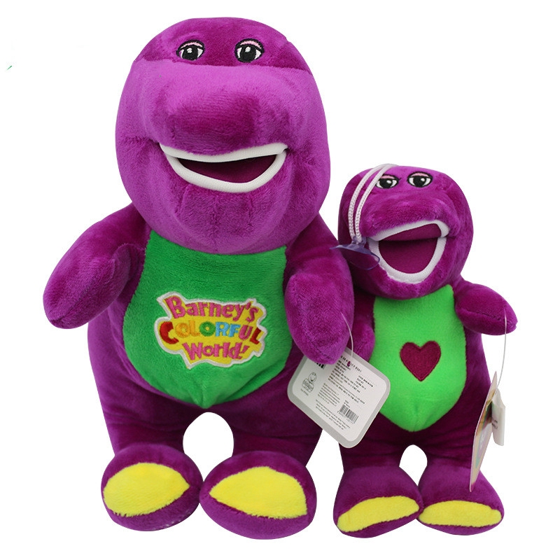 purple dinosaur stuffed animal