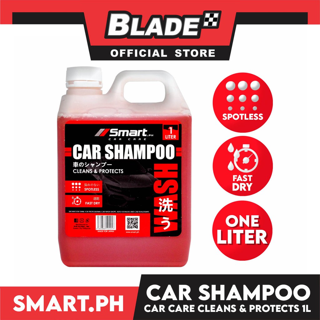 Smart Car Care Car Shampoo 1 Liter Cleans & Protects your Vehicle from
