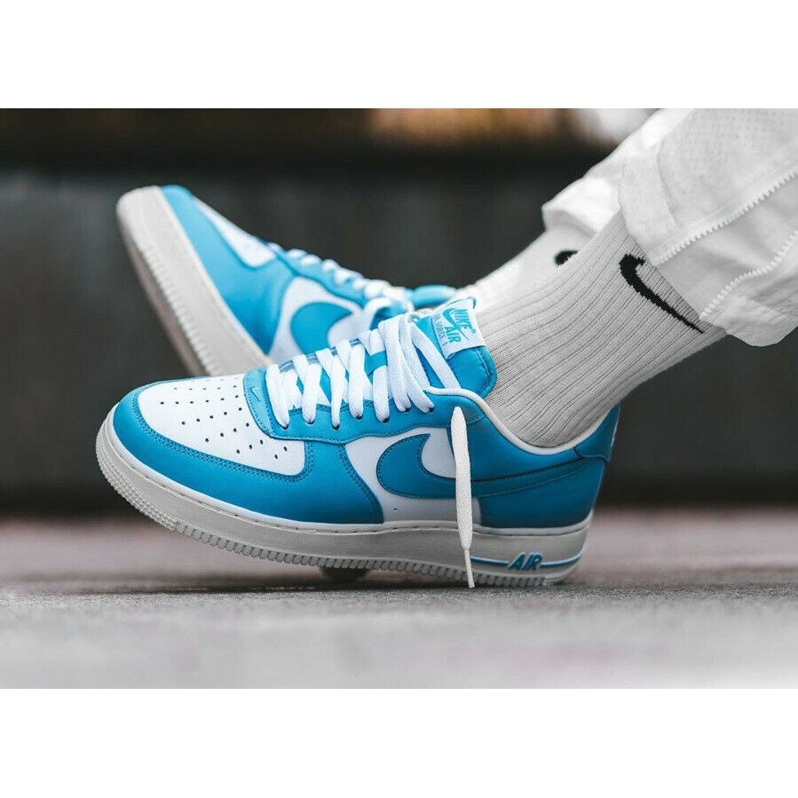 Nike Air Force 1 AF1 Blue Gale LIFESTYLE TRAINERS SHOES UK 8.5 EUR 43 CMS  27.5 | Shopee Philippines