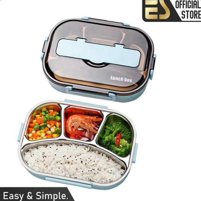 Ice Box Lunch Box Stainless Adult Child Lunch Box Shopee Philippines