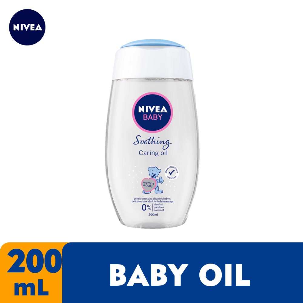 nivea baby caring oil