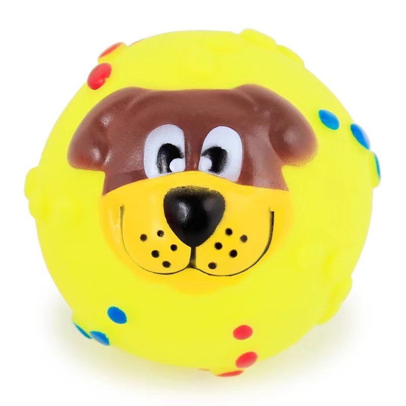 [Crazy Pet] Pet Dog Squeaky Teether Training Toy #9