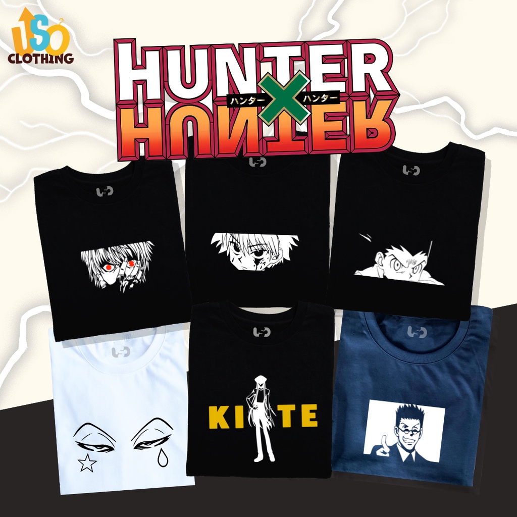 Hunter x Hunter Shirt / Anime Shirt / Gon Killua Hisoka Leorio Kurapika Kite Shirt / Unisex