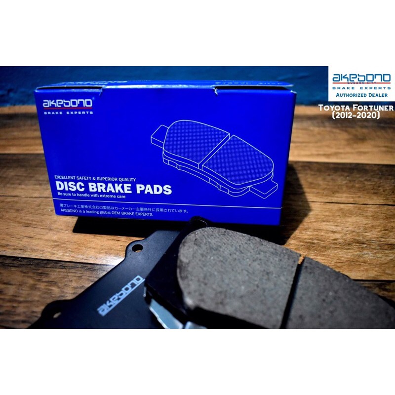 Toyota Fortuner Akebono Brake Pads (12-20) 