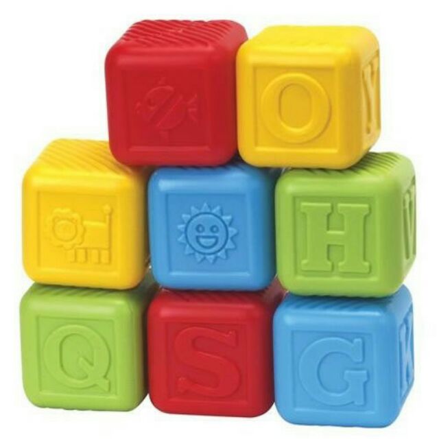 plastic abc blocks