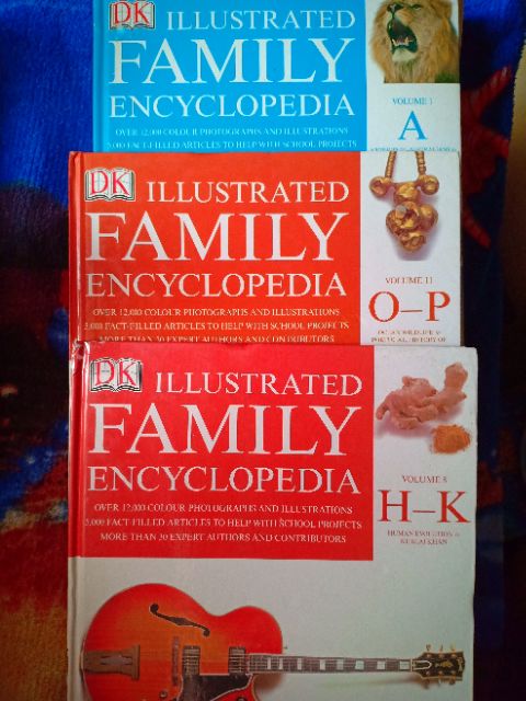 Illustrated Family Encyclopedia Shopee Philippines - 