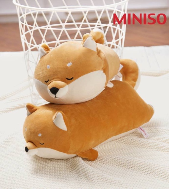 miniso shiba inu pillow