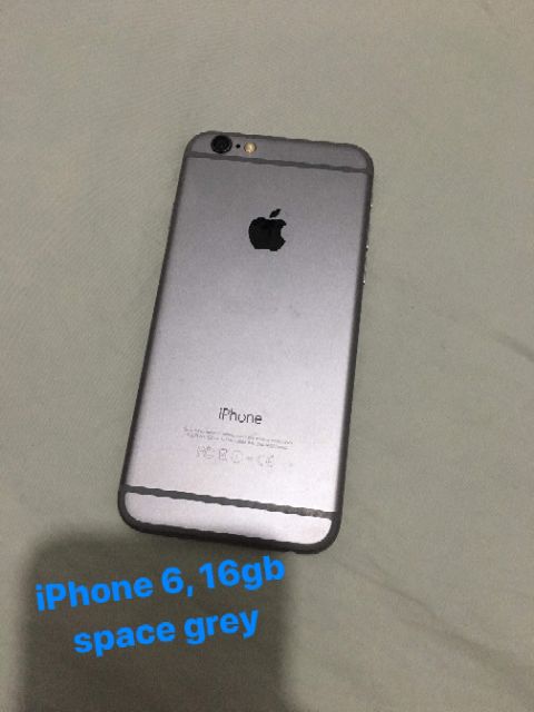 Iphone 6 16gb Space Grey Shopee Philippines