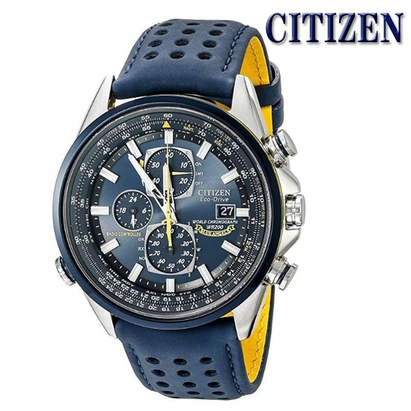 citizen automatic quatz watches blue angels world chronograph