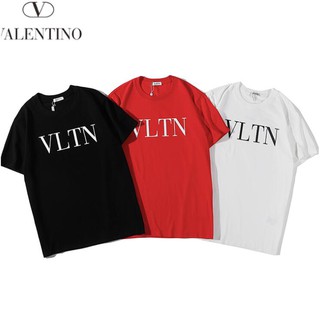 summer Valentino casual plus size T-shirt loose letter cotton shirt tops