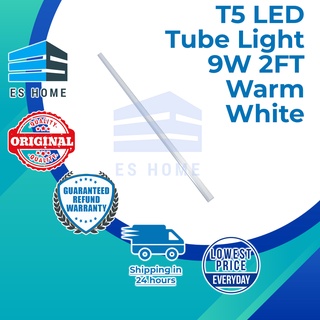 Brightex T5 LED Tube Light 9 Watts 2FT Warm White #1
