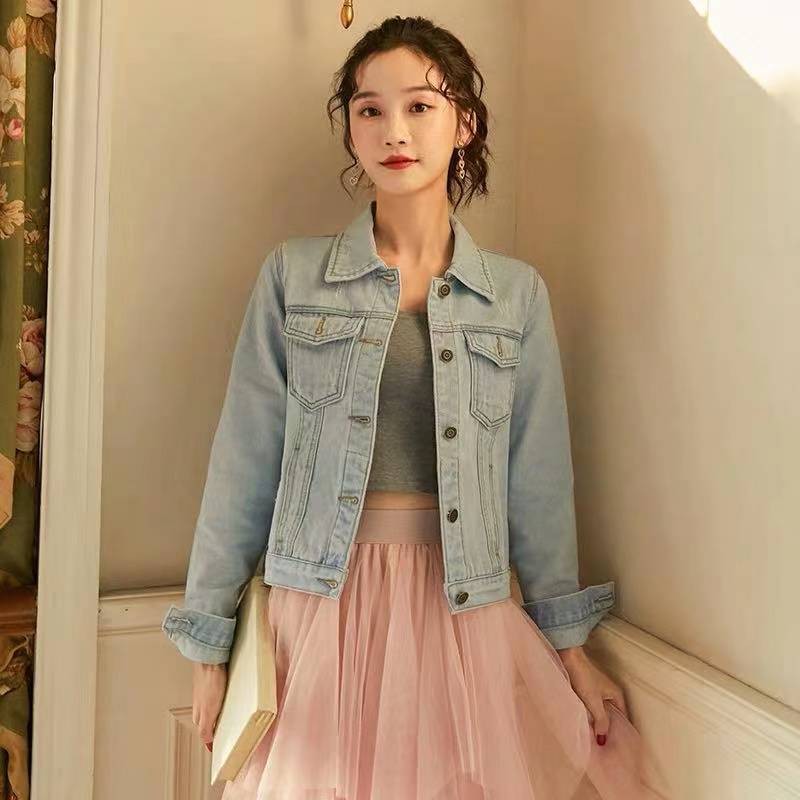 fashionable denim jacket