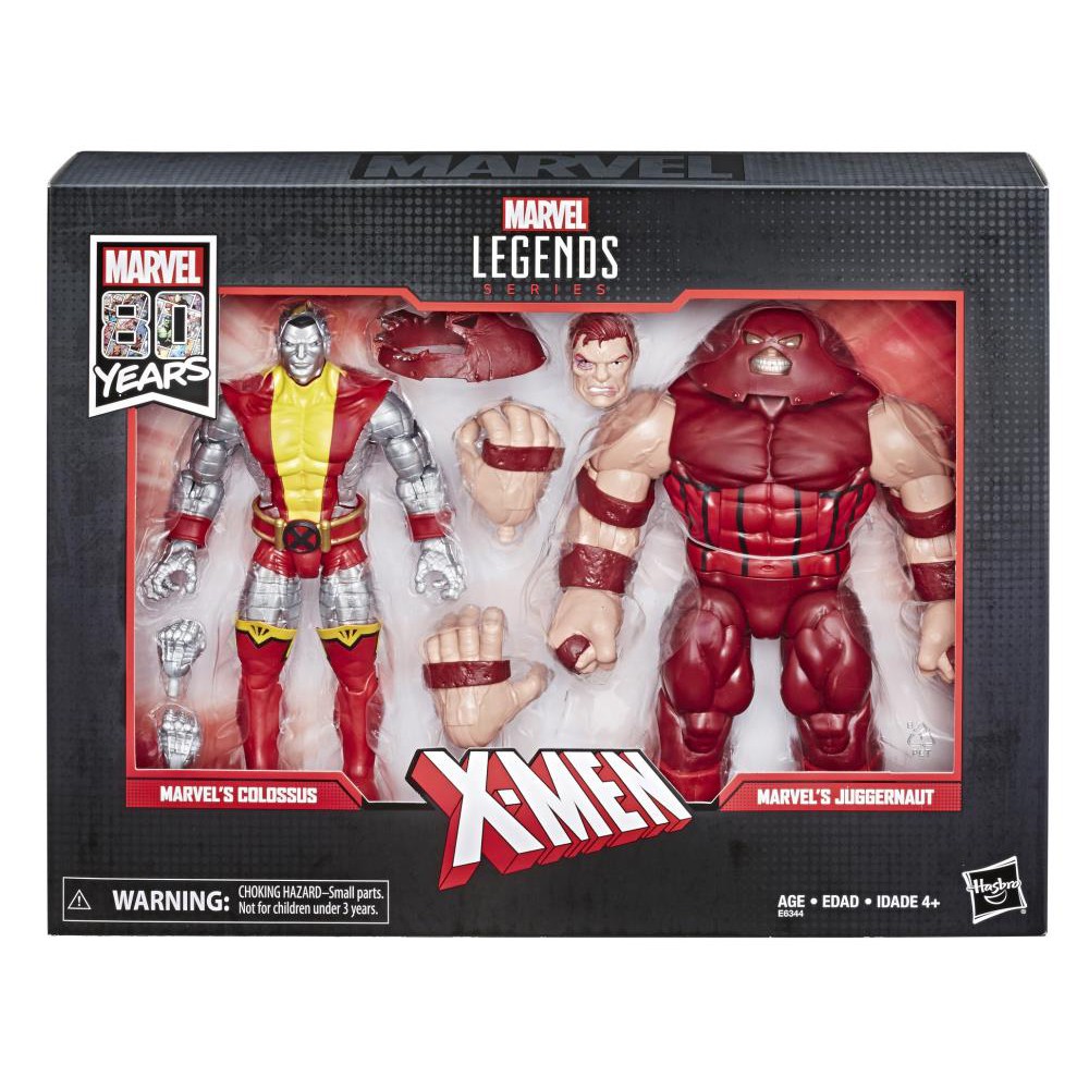 marvel legends juggernaut and colossus 2 pack