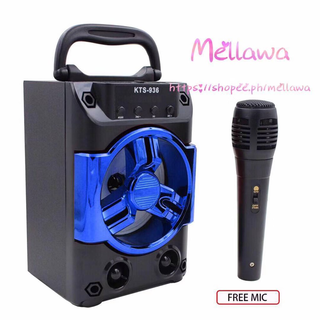 karaoke bluetooth speaker with mic