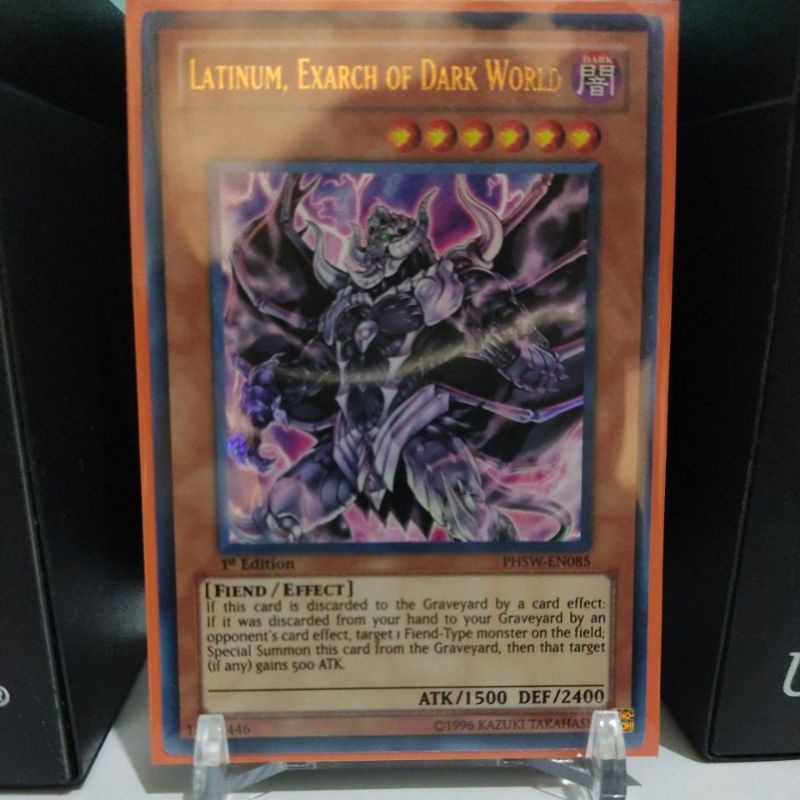 Exarch of Dark World phsw-en085 1st Ed NM Latinum Ultra Yu-Gi-Oh! 