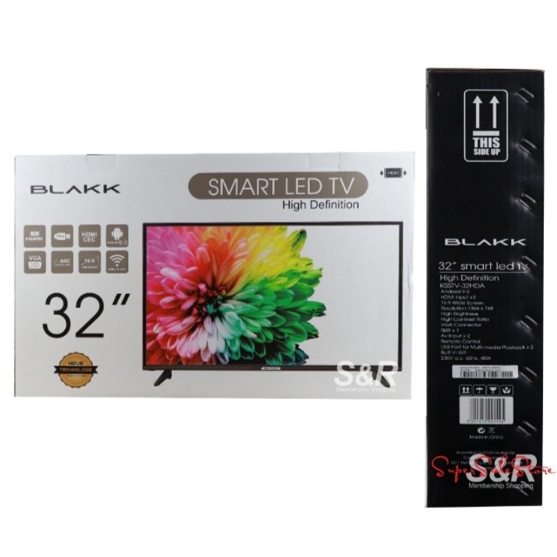 Blakk 32inch Smart LED TV 32HDA Shopee Philippines