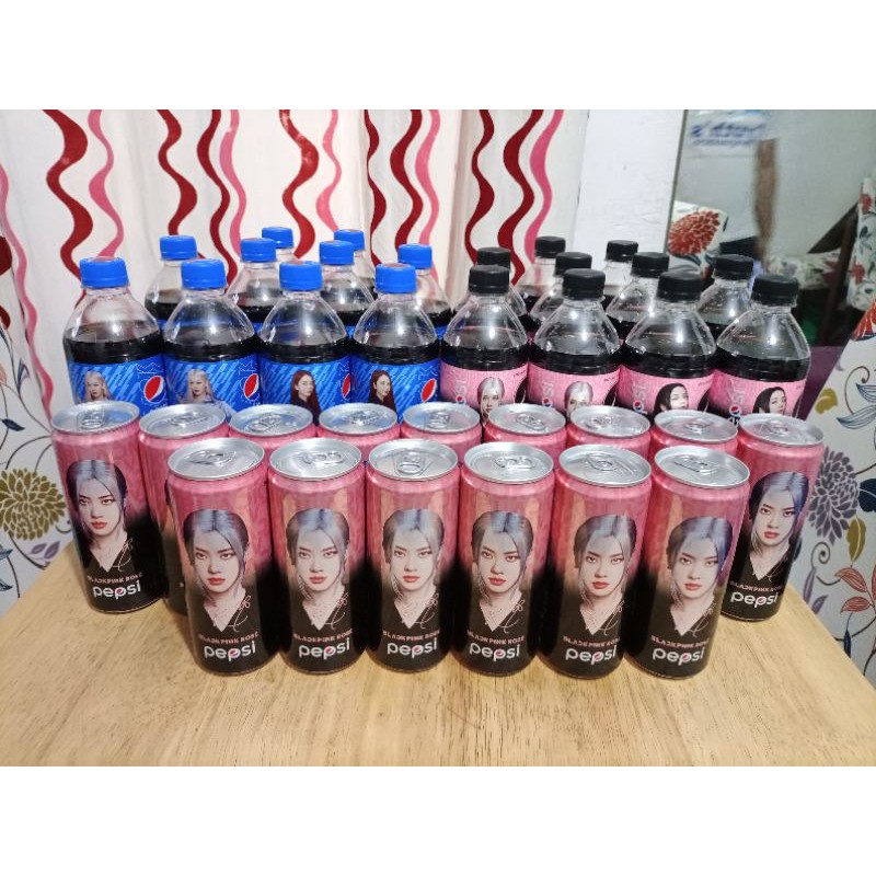 Blackpink Pepsi Philippines with liquid content Shopee Blackpink Pepsi Philippines with liquid content Shopee