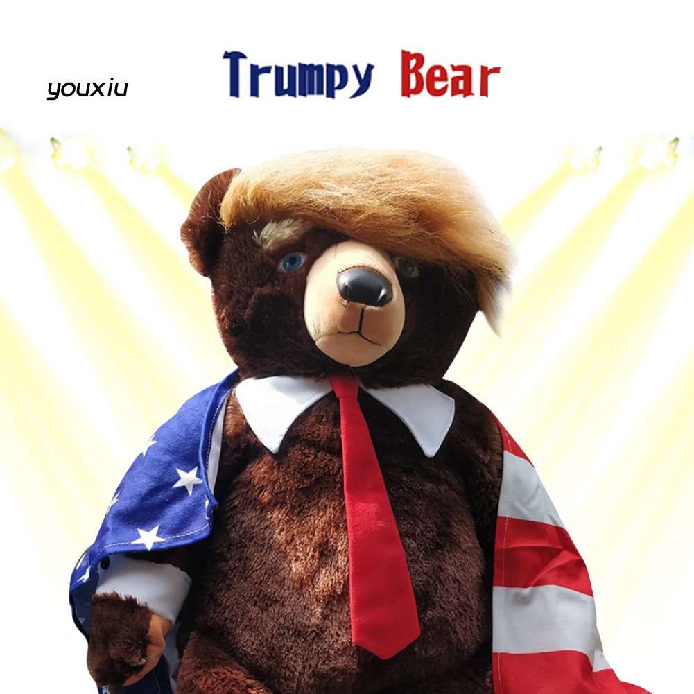 trump bear doll