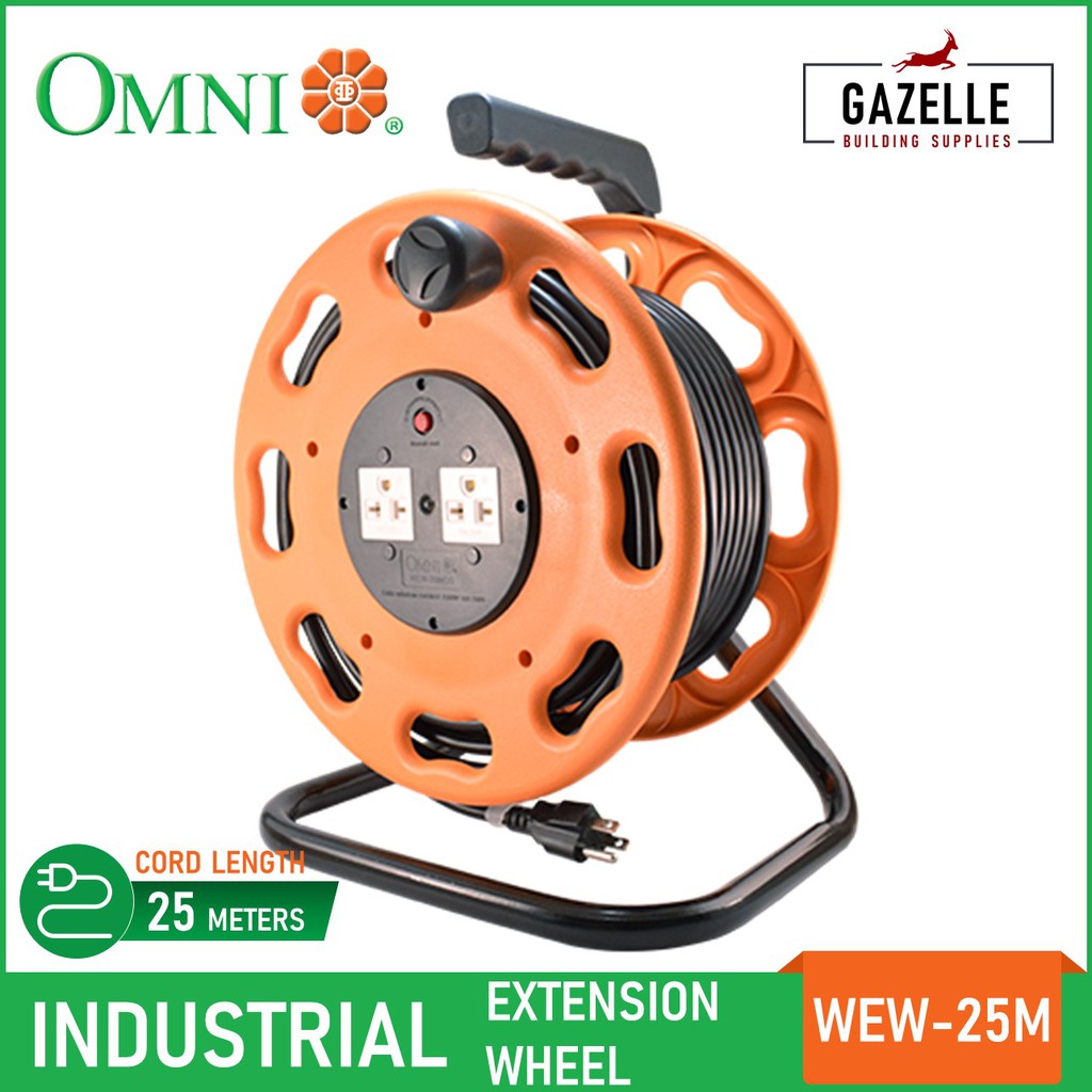 Omni Industrial Type Extension Wheel 25 Meters - WEW-25M | Shopee ...