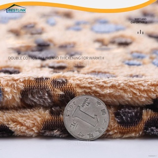 ◘BL Flannel Thickened Pet Soft Fleece Pad Pet Blanket Bed Puppy Dog Cat Sofa Cushion Home Rug Sleepi #7