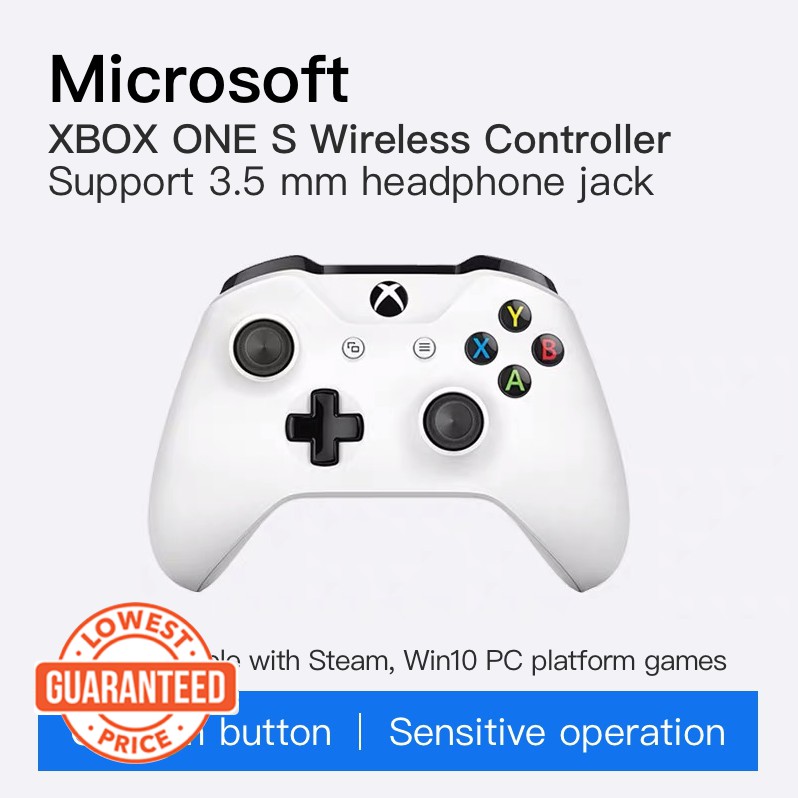 official xbox one wireless controller 3.5 mm