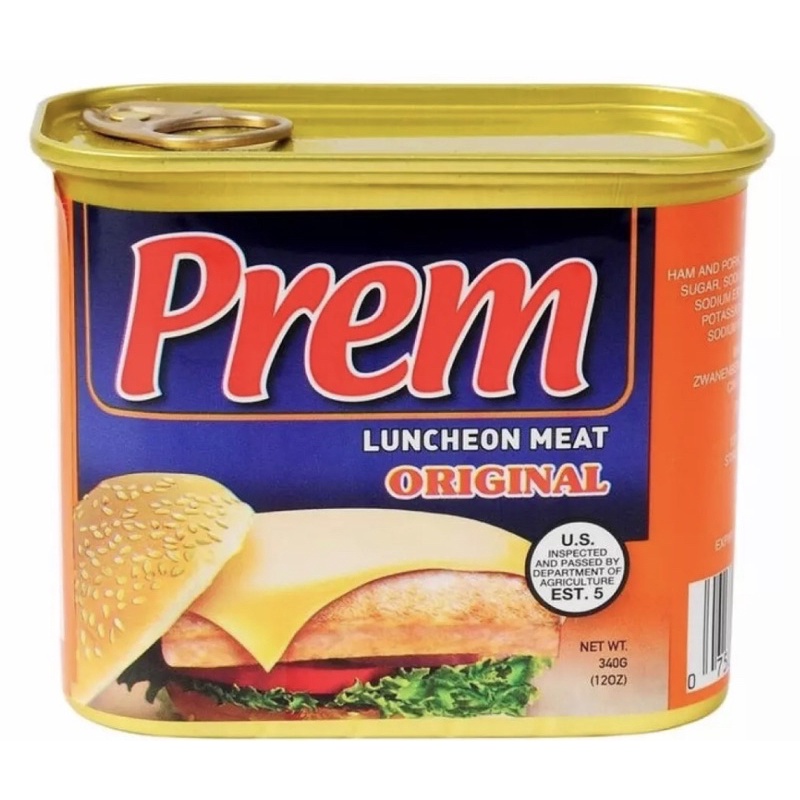 Prem Luncheon Meat Original 340g Shopee Philippines